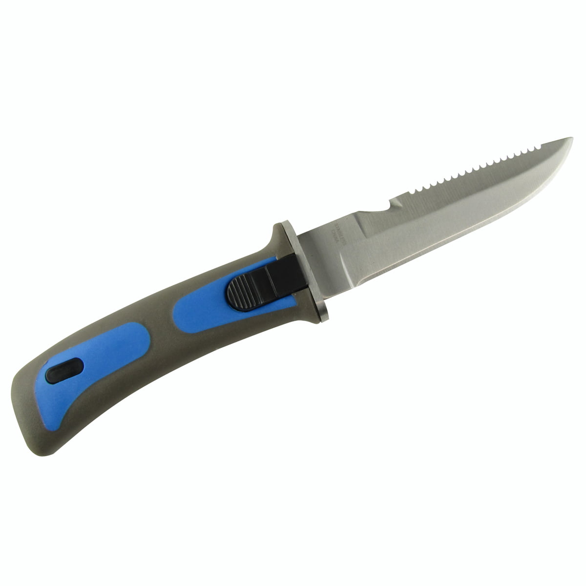 Blue Dive Knife Sheath&Line Cutter SCUBA Equipment/Snorkeling