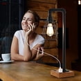 thumbnail image 6 of Touch Table Lamp with 2 USB & 1 AC Nightstand Desk Lamp for Bedroom, 6 of 6