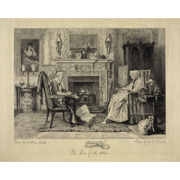 Print: The End Of The Skein, 1897