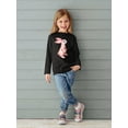 thumbnail image 2 of Cute Bunny Watercolor Style Long Sleeve Toddler -Image by Shutterstock,  2 Toddler, 2 of 4