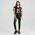 thumbnail image 4 of Women's Nike DeShon Elliott  Black Pittsburgh Steelers Team Game Jersey, 4 of 7