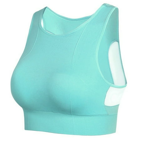 

Women Seamless High Impact Sports Bra with Removable Cups Workout Yoga Fitness V