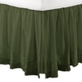 thumbnail image 2 of 400TC Sateen Solid Cotton Fringe Ruffle Bed Skirt, 2 of 4