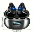 thumbnail image 2 of Wireless Headphones Active Call Noise Cancelling Earbuds 48 Hours Playback Time Hi-fi Stereo Headphones For IPhone Airpod Pro/Android, 2 of 11