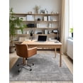 thumbnail image 2 of Unique Loom Portland Collection Area Rug - Woodburn (12' x 16' 1" Rectangle Gray/Ivory), 2 of 9