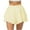 Yellow, variant on TMOYZQ Tennis Skirts for Women with Pockets Built-in-Shorts Lightweight Athletic Golf Skorts Skirts A-Line High Waisted Ruffle Layered Running Workout Skorts