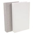 thumbnail image 5 of KAKOWELY 2pcs Fake Book Rustic Linen Cover Book Models False Book Bookshelf Decors,10.63"X6.69"X1.57", 5 of 5