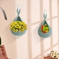 thumbnail image 1 of Cesta de almacenamiento de 3 uds. Cesta colgante de frutas y verduras tejida a mano con gotas de agua (F), 1 of 8