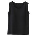 thumbnail image 5 of WEIWEN Camisole Tops for Women Built in Bra Tank Top Bras No Underwire Yoga Tank Tops Casual Summer Running Athletic Workout Padded Cami Shirts Black, XXL, 5 of 6