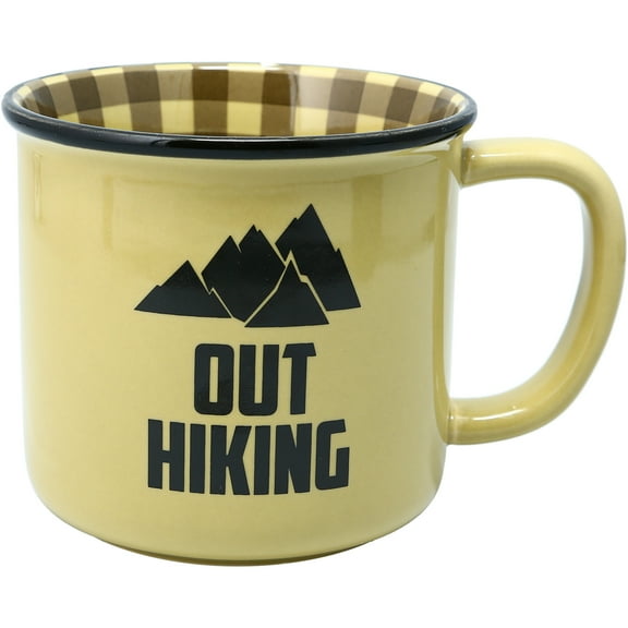 Pavilion Gift Company - Out Hiking - 18 oz Mug