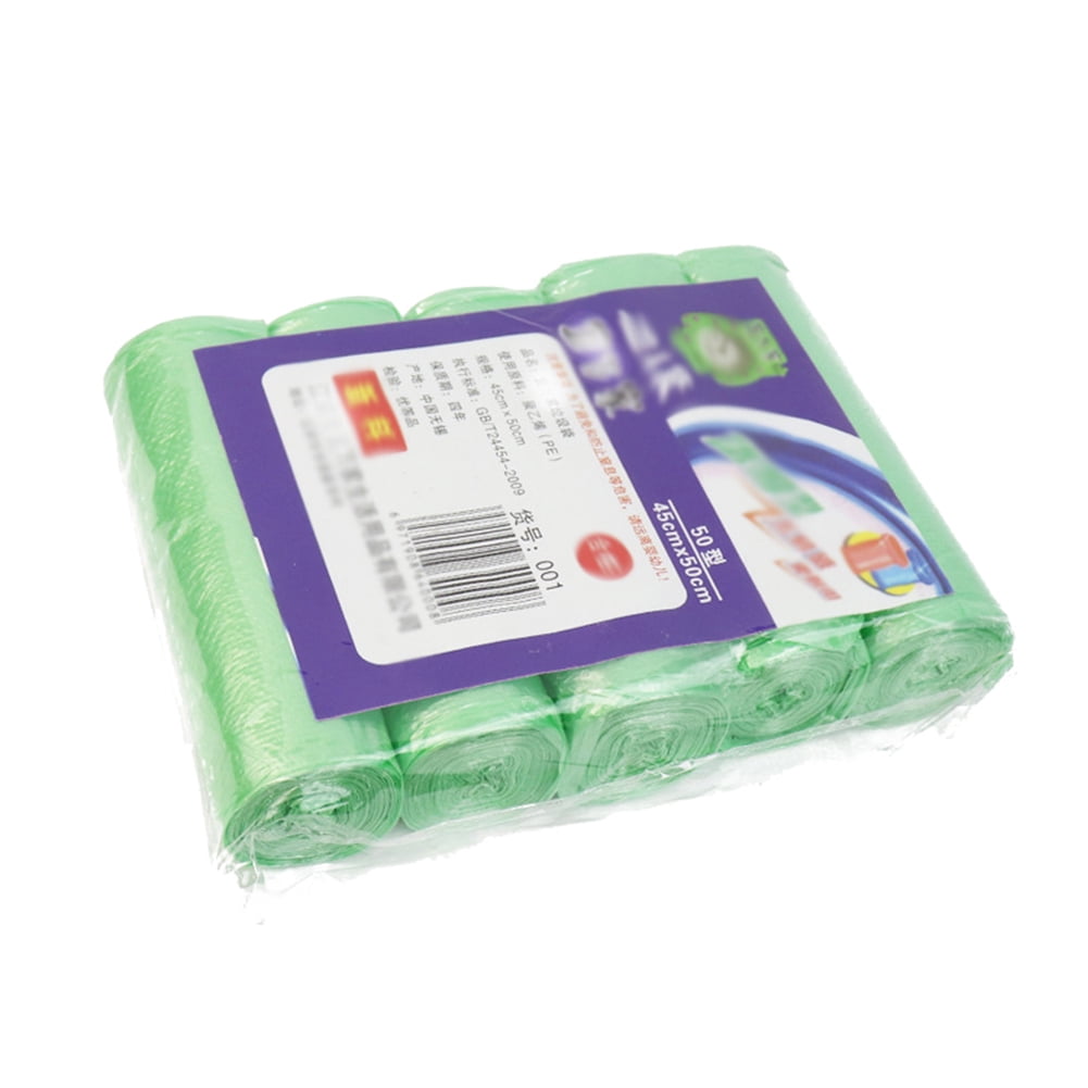 Walbest Disposable Small Trash Bags, Portable PE Rubbish Bags