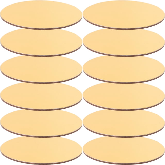 OUNONA 20Pcs Party Cake Trays Paper Display Cakes Families Birthday Party