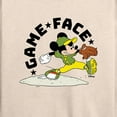 thumbnail image 3 of Disney - Game Face Baseball - Women's Lightweight French Terry Long Sleeve Shirt, 3 of 5