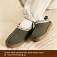 thumbnail image 5 of Kids Slippers for Girls and Boys Fuzzy Slip-On House Shoes Indoor Outdoor for Little Kid Big Kid, 5 of 5