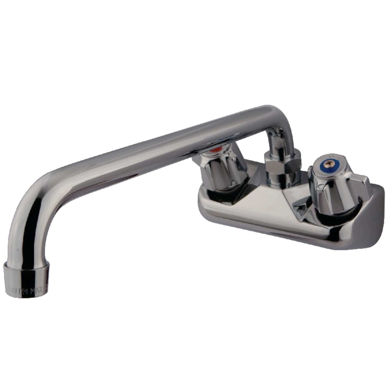 Kingston Brass Proseal 4Inch Centerset Wall Mount Kitchen Faucet