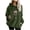 Army Green, variant on SwiftWear Women's Double-Sided Plush Christmas Print Hoodie Cozy Fleece Lined Sweatshirt Pullover with Drawstring Hood, Plus Size Holiday Tops for Festive Comfort S-3XL Gray