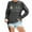 Grey, variant on Fiaer Merry Christmas Sweatshirts for Women Crew Neck Plus Size Pullover Long Sleeve Loose Fit Holiday Tops Pink XL