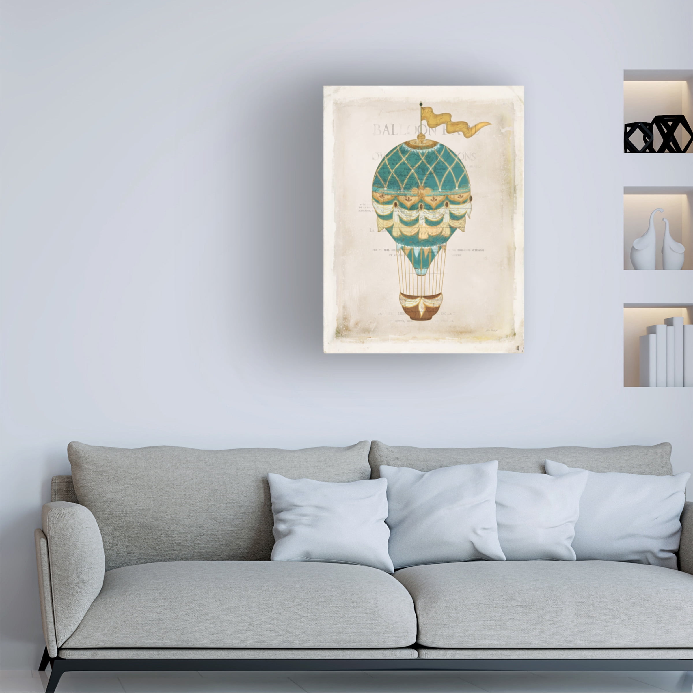 Katie Pertiet 'Balloon Expo II' Canvas Art