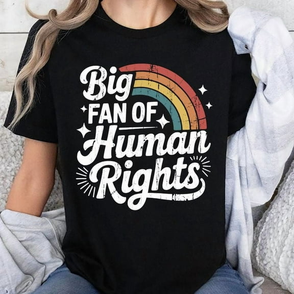 Big Fan Of Human Rights Unisex T-Shirt