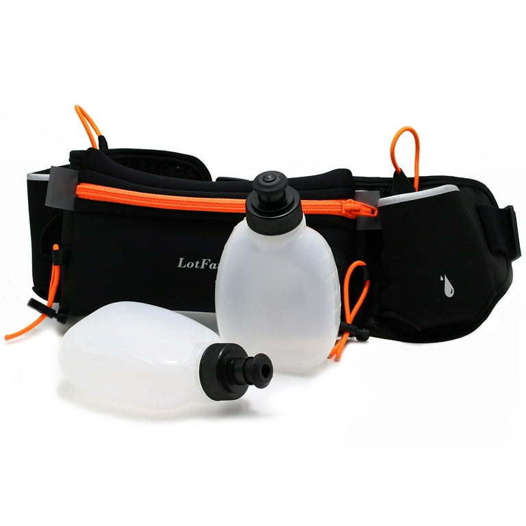 Lotfancy running fuel belt with water bottle hotsell