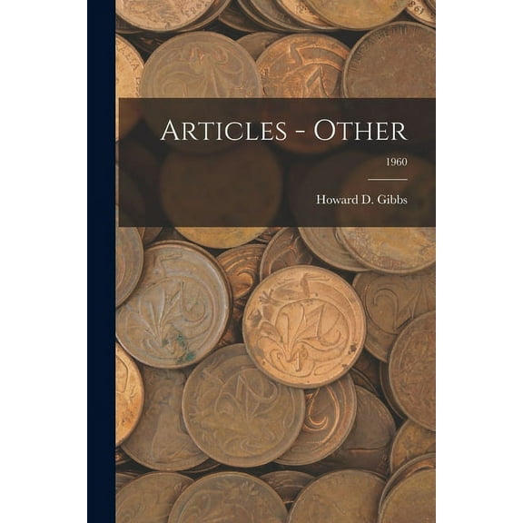 Articles - Other; 1960, (Paperback)