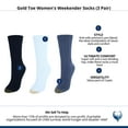 thumbnail image 6 of Gold Toe  Weekender Socks (3 Pair) (Women), 6 of 6