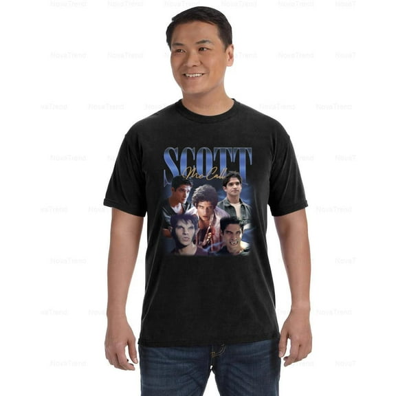 Teen Wolf Scott McCall Vintage Retro TV Show Fan Graphic Comfort Color T-Shirt