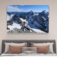 thumbnail image 4 of Alps Mountain Swiss Range Alpine Canvas Poster Bedroom Decor Sports Landscape Office Room Decor Gift,Frame-style,08x12inch(20x30cm), 4 of 8