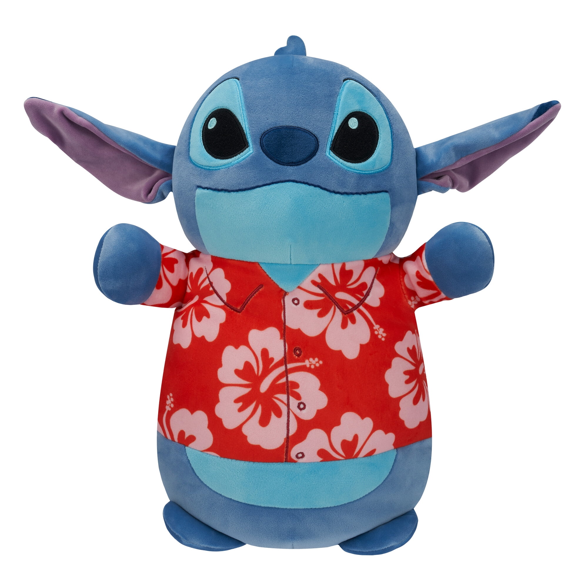 Peluche Stitch en chemise hawaïenne de Disney HugMees par Squishmallows 14 pouces