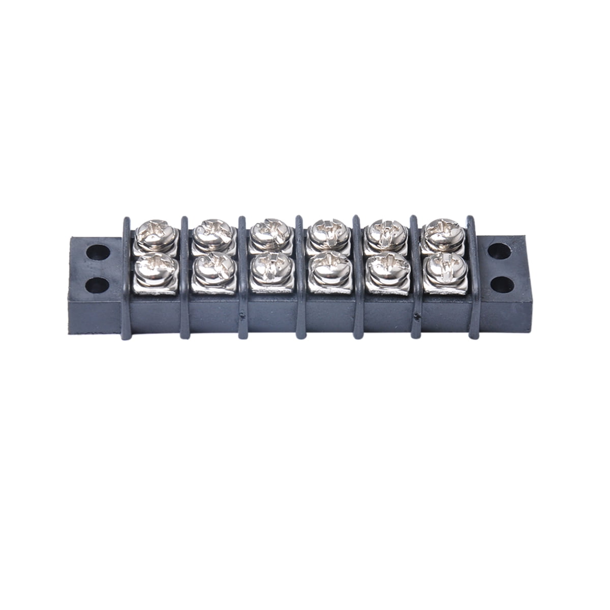 Double Row Terminal Block 2x6 Position Double Row Wire Screw Connector