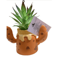 thumbnail image 2 of Disney Parks Stitch Munchlings Faux Succulent Planter New with Tag, 2 of 3