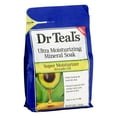 thumbnail image 2 of Dr Teal's Ultra Moisturizing Mineral Soak, Super Moisturizer Avocado Oil, 3 lb, 2 of 4
