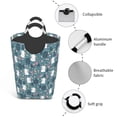 thumbnail image 4 of KLL Forest Rabbit Laundry Hamper,Large Canvas Fabric Lightweight Storage Basket Toy Organizer Dirty Clothes Collapsible Waterproof, 4 of 6