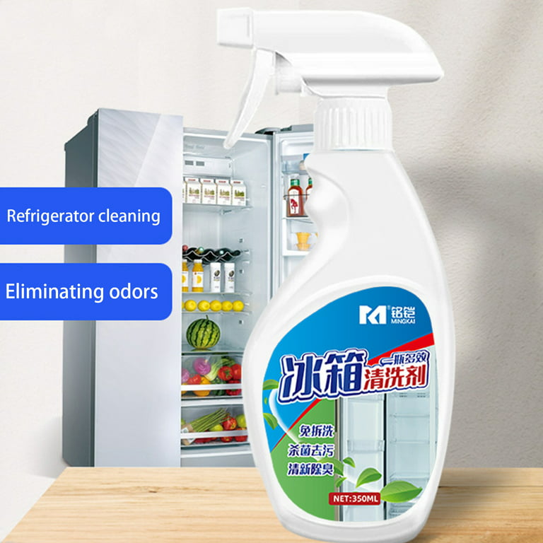 PRINxy Decontamination Refrigerator Cleaner Kitchen Microwave Disinfection  Deodorization Deodorant Refrigerator Cleaner 350ml White 