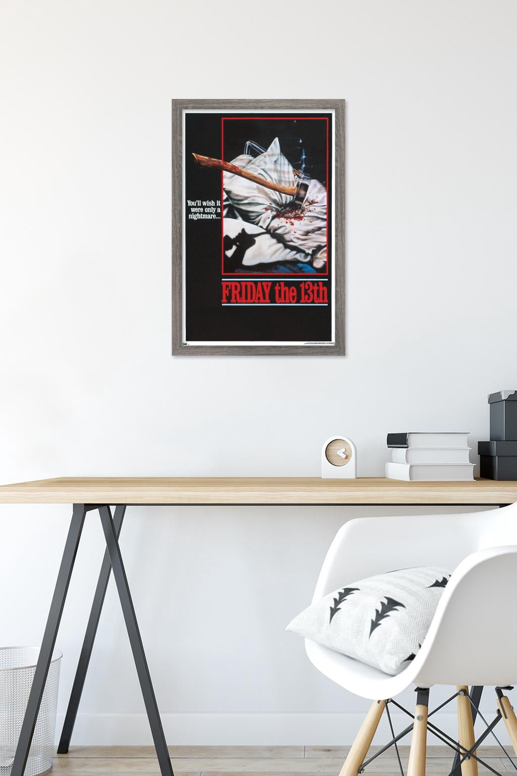 Friday The 13th - One Sheet Wall Poster, 14.725" x 22.375" Framed