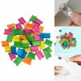 thumbnail image 1 of Mini Stapler Classroom Small Stapler Set Office Supplies College Fixing Stationery Multicolor Clips, 1 of 1