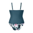 thumbnail image 3 of HUAXUN Tankini Swimsuits for Women Full Coverage Swimsuits Womens Swimsuits Full Coverage Adjustable Straps 2 Piece Swimsuit Tummy Control Bathing Suit, 3 of 5
