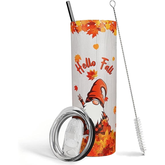 Cute Elephant Tumbler with lid and straw, 20 oz Watercolor Elephant Cup, Elephant and Floral Insulated Tumblers, Just A Girl Who Loves Elephants Gift for Women