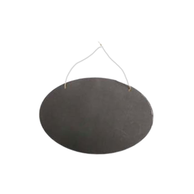 Pequeñas pizarras colgantes Letreros Tablero trasero lindo Letreros de comida Mini pizarras Letreros Tablero de mensajes Letreros para decoraciones de Oval BLESIY Pizarra de doble cara