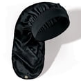 thumbnail image 5 of (3 pack) Evolve Large Satin Braid Bonnet, Black, 5 of 6