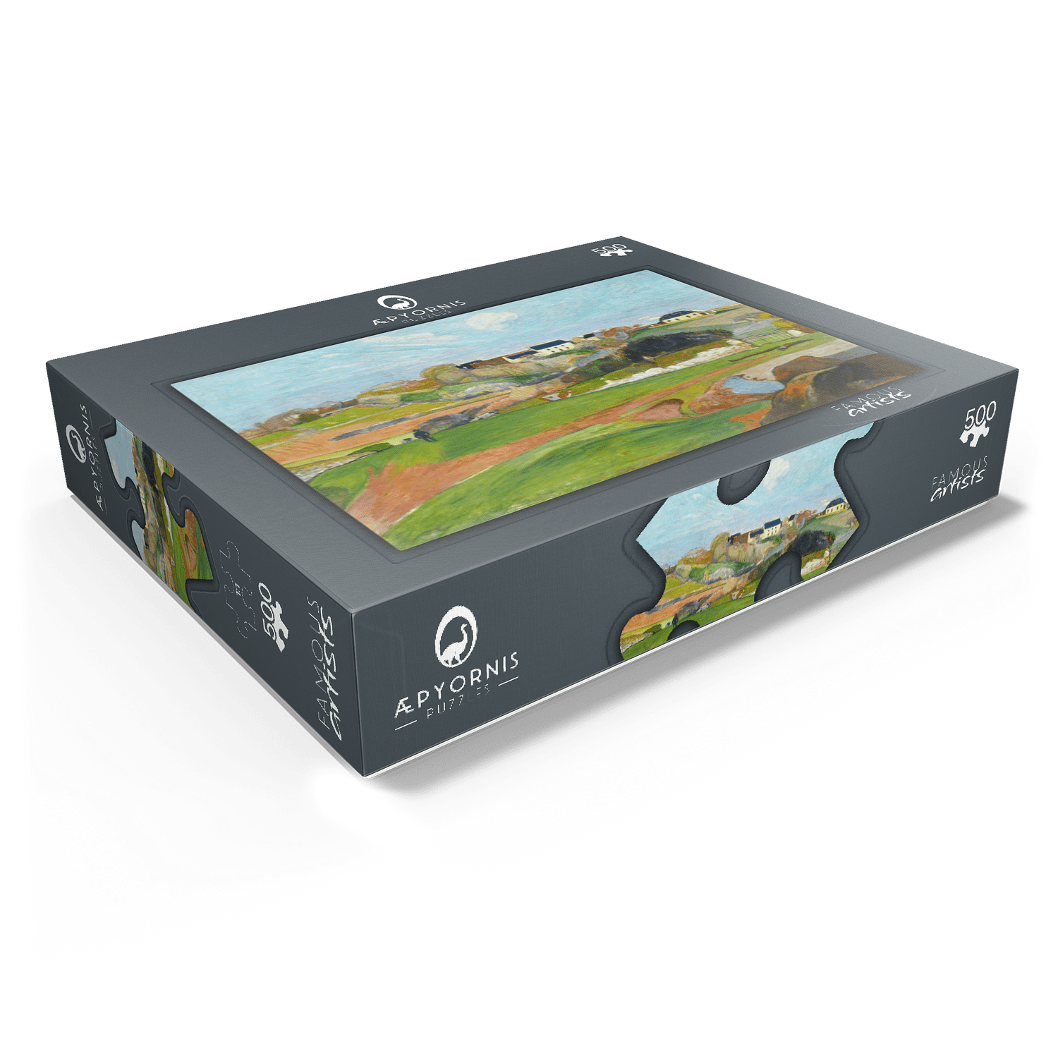 MyPuzzle - Landscape At Le Pouldu 1890 By Paul Gauguin - Premium 500 Piece Jigsaw Puzzle for Adults