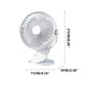 thumbnail image 3 of Enjoy A Cool And Relaxing Environment With Our USB Clip-On Fan - 5-Speed Control Compact And Powerful Great For Home Office And Outdoor Cool Needs Deals Of The Day Clearance, 3 of 7