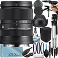 thumbnail image 1 of Sigma 18-50mm f/2.8 DC DN Contemporary Lens (Sony E) + Filter Kit + Tripod + ZeeTech Accessory Bundle, 1 of 5