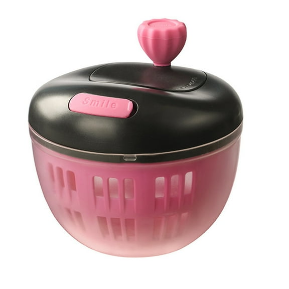 Shoreew Manual Salad Spinner Large Capacity Drain And Spin Dryer Fruit Veggie Washer Dryer And Storage Basket Multifunctional Vegetable Dehydrator