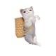 thumbnail image 2 of Decoración colgante para gatos, animales, macetero, bonitos accesorios, acuario compacto gato gris, 2 of 9