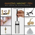 thumbnail image 4 of Bolígrafo magnético Fidget Pen - Bolas magnéticas Juguete antiestrés Descompresión Escritura Bolígrafo magnético de metal Alivio de la ansiedad Bloques de construcción magnéticos - Regalo para un amig, 4 of 5