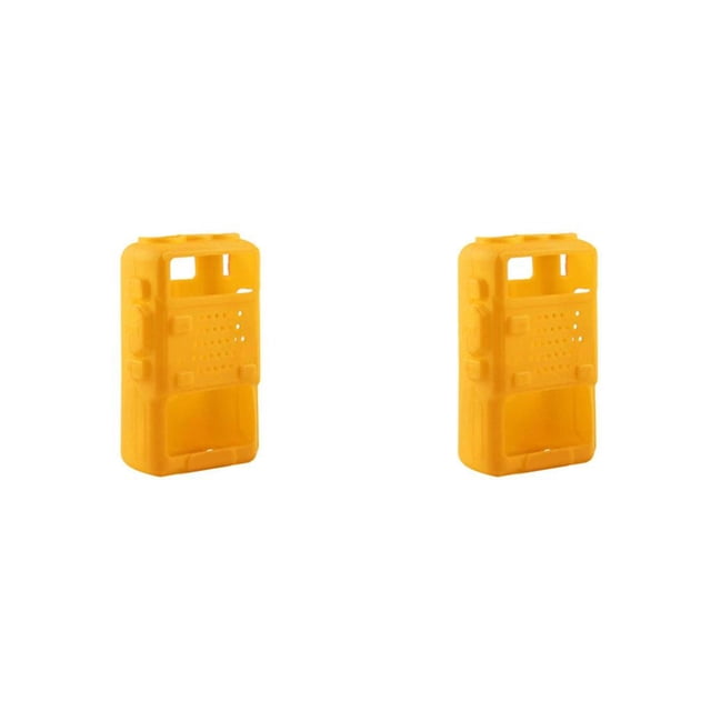 Funda protectora Cateissary para Walkie Talkie Silicona Negro Azul Amarillo Rojo Verde