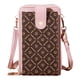 thumbnail image 2 of XWSHYW Contenedores de Almacenamiento Bolsos En La Pantalla Táctil En Mujer, Mini Bolsos Cruzados En Cuero para Teléfono Móvil, Bolso de Hombro, Billetera En Ranaras Tarjetas de Crédito, 2 of 3