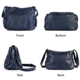 thumbnail image 2 of ELDA Bolsos cruzados para mujer, bolsos de bolsillo, bolsos y bolsos de cuero PU suave, bolso de hombro con múltiples bolsillos, 2 of 5