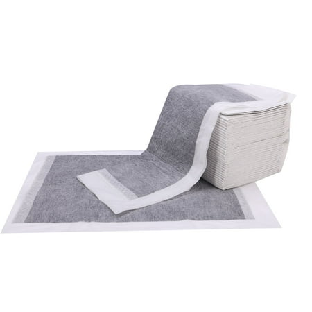 23.62 x23.62 Charcoal Pee Pads for Dogs Ultra Absorbent Dog Pee Pads Leak-Proof Puppy Training Pads